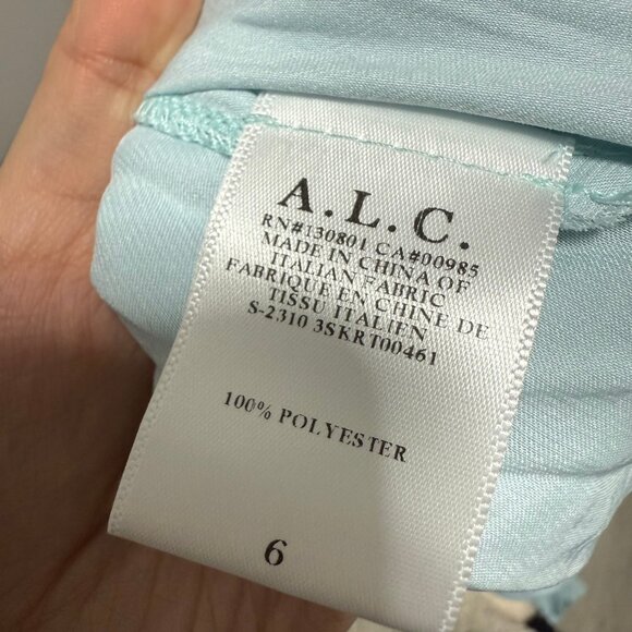 A.L.C. Moira Pleated Halter Maxi Dress - Picture 11 of 11